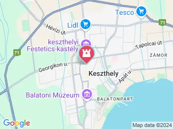 Történelmi Panoptikum Keszthely a térképen