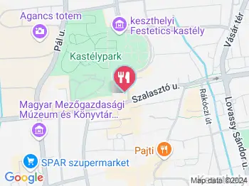 Zenit Kávéház-Étterem Keszthely a térképen