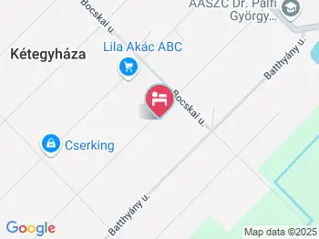 KultúrÉlet Vendégháza Kétegyháza a térképen