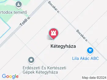 Román Nemzetiségi Tájház Kétegyháza a térképen