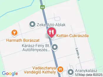 Kottán Cukrászda Kéthely a térképen