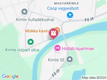 Trianon emlékmű Kimle a térképen