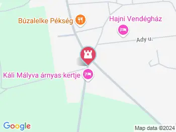 Sárkány-szobor Kisapáti a térképen