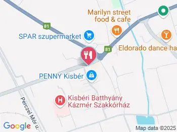 Friss Pékség Kisbér a térképen