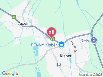 Kincsem Wellness Hotel Étterem Kisbér a térképen