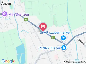Kincsem Wellness Hotel Kisbér a térképen