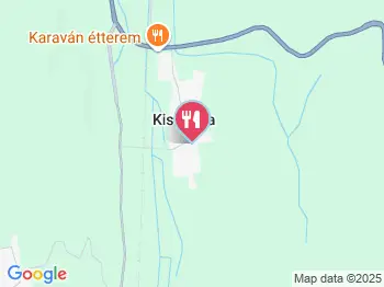 Karaván Vendéglő Kisbucsa a térképen
