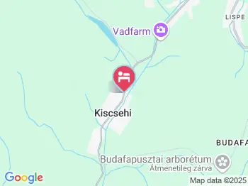 Siket-Ház Kiscsehi a térképen