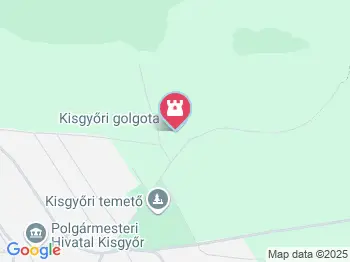 Aradi 13. Kisgyőr a térképen