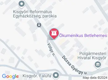 Ökomenikus Betlehem Kisgyőr a térképen