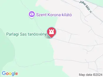 Parlagi Sas tanösvény Kisgyőr a térképen