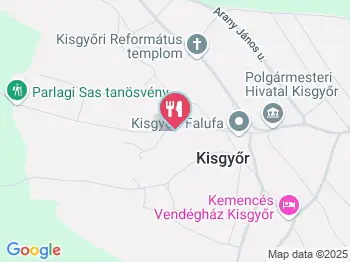 Rocky Söröző Kisgyőr a térképen