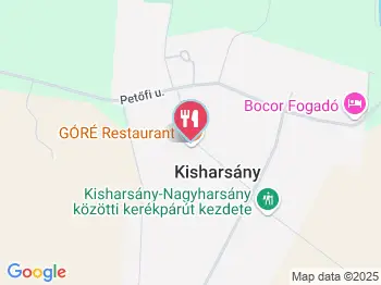Góré Restaurant Kisharsány a térképen