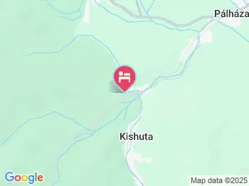 Huta Vendégház Kishuta a térképen