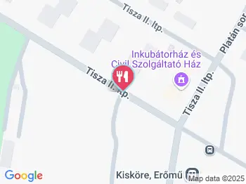 Ezüst Horgony Étterem Kisköre a térképen