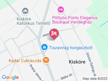 Ilona Ház & Apartmanház Kisköre a térképen