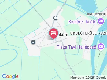 Kézművesház Kisköre a térképen