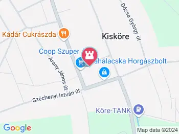 Kiskörei Tájház Kisköre a térképen