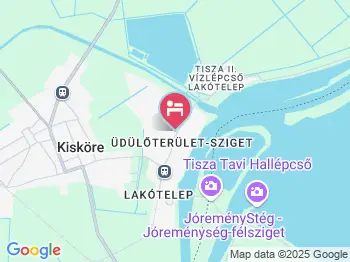 Tereza Vendégház Kisköre a térképen