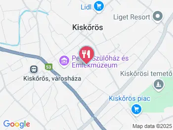 Bim-Bam Cukrászda Kiskőrös a térképen