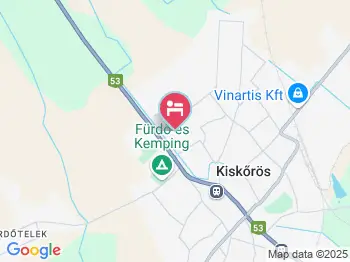 Cédrus Apartman Kiskőrös a térképen