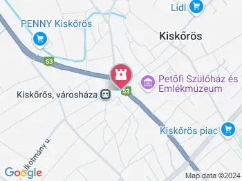 Díszkút Kiskőrös a térképen