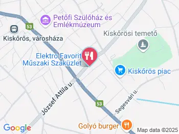 Félegyházi Pékség 69. sz. Mintabolt Kiskőrös a térképen