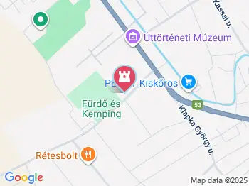 Kiskőrösi Rónaszéki Fürdő Kiskőrös a térképen