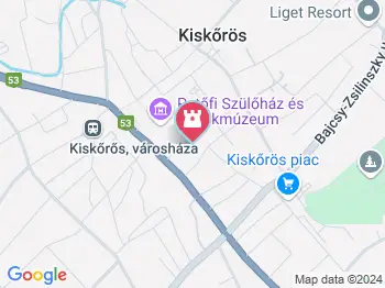 Közösség összetartozása dombormű Kiskőrös a térképen