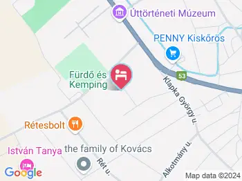 Markó Vendégház Kiskőrös a térképen