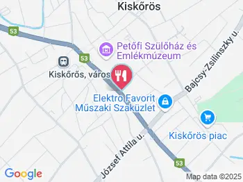 Panama Cukrászda Kiskőrös a térképen