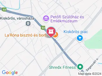 Szendrey Júlia Kiskőrös a térképen