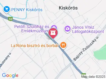 Szlovák Tájház Kiskőrös a térképen