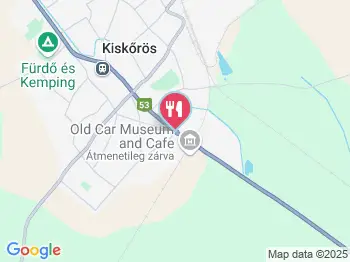 Vinum Hotel étterme Kiskőrös a térképen