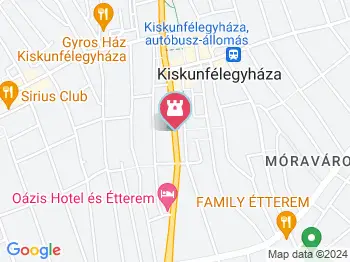 Angyalos kút Kiskunfélegyháza a térképen