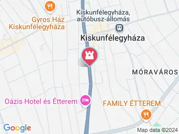 Békás csobogó Kiskunfélegyháza a térképen