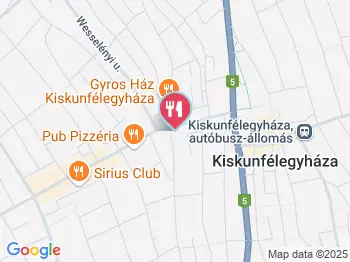 Fornetti Altro Látványpékség, Önkiszolgáló Étterem & Kávézó Kiskunfélegyháza a térképen