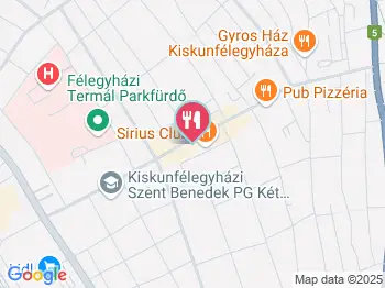 Heaven Diner Kiskunfélegyháza a térképen