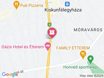 Kalmár-kápolna Kiskunfélegyháza a térképen