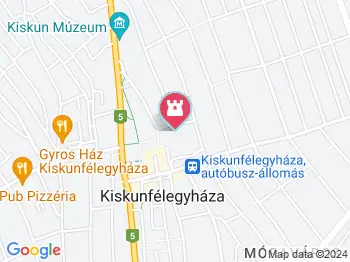 Magyarok Nagyasszonya szobor Kiskunfélegyháza a térképen