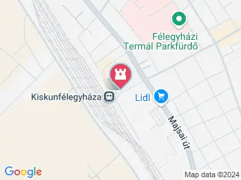 Návay-emlékmű Kiskunfélegyháza a térképen