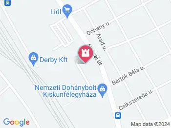 Összetartozást jelképező kopjafa Kiskunfélegyháza a térképen