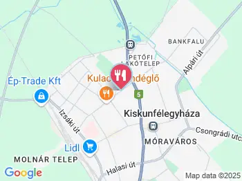 Otthon Étterem Kiskunfélegyháza a térképen