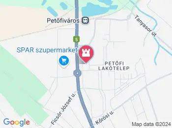 Szoborpark Kiskunfélegyháza a térképen