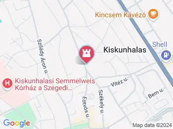 Halasi Civilház - Végh-kúria Kiskunhalas a térképen