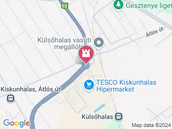 Kun őseink emlékére Kiskunhalas a térképen