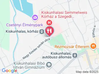 Scarpetta Kiskunhalas a térképen