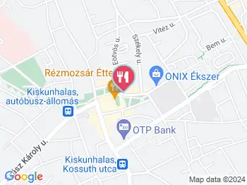 Square Cinema Cafe Kiskunhalas a térképen