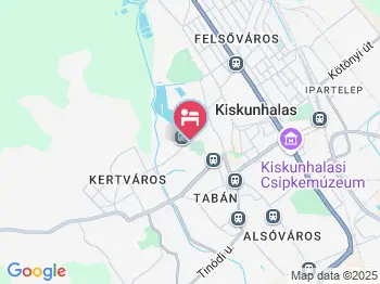 Termál Panzió Kiskunhalas a térképen
