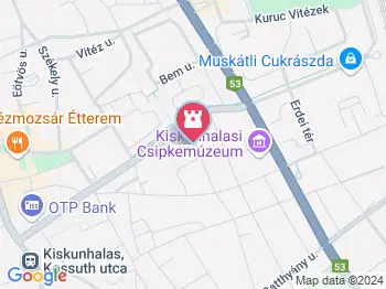 Thorma János Múzeum - Gyűjtemények Háza Kiskunhalas a térképen